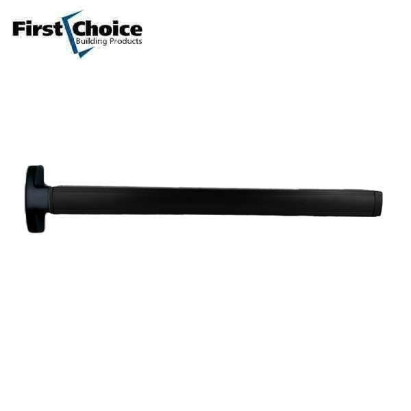 First Choice CVR Exit Device x 36" x Black x Prep for cylinder FCH-369236-BL